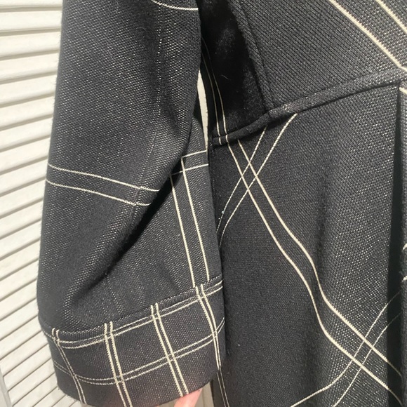 ASO BLAIR WALDORF DVF PLAID COAT 8 - Picture 8 of 13